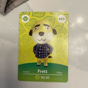 Animal Crossing New Horizon Amiibo - Frett